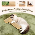 thumbnail image 4 of Juego de 2 cojines para gatos PetZen Garden, sisal, hierba gatera, 4 of 6