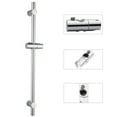 thumbnail image 5 of Adjustable Height Shower Head Holder For Slide Bar Rail Head Bracket Holder Handheld Showerhead Holder 360 Degree Rotation Sprayer Bracket Polished Chrome, 5 of 8