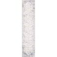 thumbnail image 2 of Pasargad Home PD-169B 2.04x8 2 ft. 4 in. x 8 ft. Efes Design Power Loom Runner Rug, Light Grey, 2 of 4