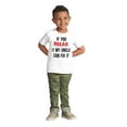 thumbnail image 3 of You Break It My Uncle Can Fix It Toddler Boy Girl T Shirt Infant Toddler Brisco Brands 2T, 3 of 6