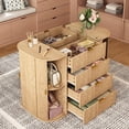 thumbnail image 6 of 47.2" Wide Closet Island Dresser with 8 Drawers & 4 Doors – Freestanding Storage Organizer, 6 of 9