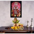 thumbnail image 3 of IBA Indianbeautifulart Goddess Durga Poster With Frame Wall God Photo Frame Holy Hindu Religious Poster Home Decor Ready To Hang Wooden Frame, 3 of 7