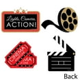 thumbnail image 3 of Big Dot of Happiness Red Carpet - Clapboard, Movie Tickets and Film Reel Decorations DIY Movie Night Party Essentials - Set of 20, 3 of 6
