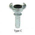 thumbnail image 4 of Universal Air Hose Coupling 3/8 inch Claw coupling Pneumatic Hose Double Lock Claw Couplings 304 Stainless Steel Connector, 4 of 4
