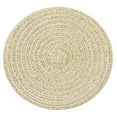 thumbnail image 5 of D-GROEE 4PCS Pot Holders for Kitchen, Hot Pads for Hot Dishes Pots and Pans, Stylish Round Cotton Yarn Mats for Wooden Table or Modern Farmhouse Kitchen Decor, 5 of 7