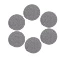 thumbnail image 1 of Posavasos absorbentes para bebidas Sailing trenzados hechos a mano súper absorbentes resistentes al calor gris oscuro (6) unidades, 1 of 5