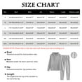 thumbnail image 3 of NMMUED Sweat Set for Women Sweat Suit Hoodie and Sweatpants Set for Women 2 Piece Sets for Women Fall Matching Sets Women Clothing, Dark Green L, 3 of 8