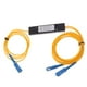 thumbnail image 5 of 1 Pieza SC A SC Adaptador De Splitter de sonido Digital Optical Cable De Red De Fibra Óptica Hugo Divisor de fibra de metal, 5 of 7