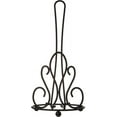 thumbnail image 2 of Spectrum Diversified Tuscan Paper Towel Holder Black, 2 of 6
