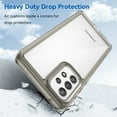 thumbnail image 3 of TECH CIRCLE For Galaxy A05 Case,[Non-Yellowing][Supports Wireless Charging] Slim Thin Shockproof Transparent Bumper Cover Full Body Protective Clear Case for Samsung Galaxy A05 6.7" 2023,Gray, 3 of 7