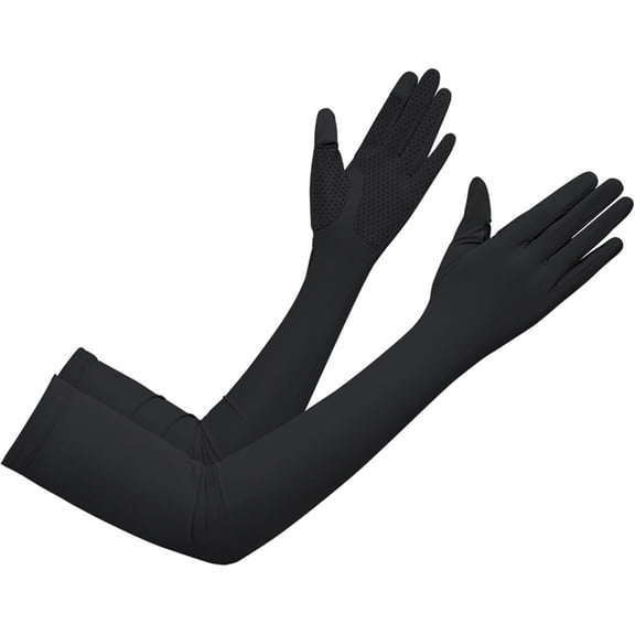 Summer-UV-Sun-Protection Gloves Long Driving-Gloves Sunblock Non Slip Full Finger Outdoor Arm Gloves for Women Cycling