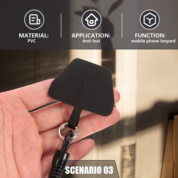 HONITANO 1 Set Phone Elastic Coiled Strap for Smartphone Outdoor Activities 15-80cm