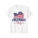 thumbnail image 1 of Columbus Graphic Design For Women Kids Gift Unisex T-Shirt Short Sleeve Crew Neck Casual Top for Spring & Summer, Lightweight Summer & Spring Tee, Machine Washable, Nontransparent Fabric, 1 of 7