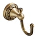 thumbnail image 2 of Gancho para toalla o bata de baño de latón estilo antiguo, colgador de ropa montado en la pared. Bronce, 2 of 9