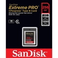 thumbnail image 3 of Tarjeta CFexpress 256GB SANDISK Extreme PRO Graba 4K 1700MB/s SDCFE-256G-GN4NN SanDisk SDCFE-256G-GN4NN, 3 of 5