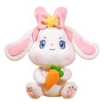 thumbnail image 3 of Conejo de peluche para niños, juguete de peluche suave, almohada, cojín, muñeca creativa, regalo para niños, bebé, acompañar el sueño, 3 of 5