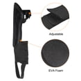 thumbnail image 4 of Soccer Shin Guards with Ankle Support, L EVA Cushion Protection Calf Protective Gear Pads, Black, 1 Pair, 4 of 6