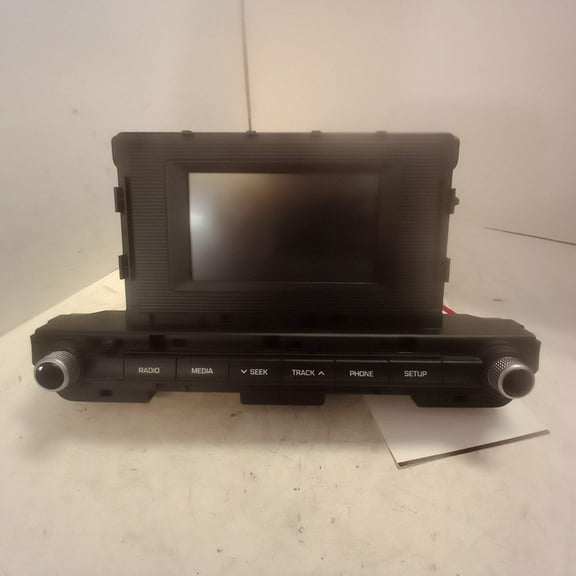 Pre-Owned 19-20 Hyundai Elantra AM FM Radio Receiver 5.0 Screen OEM LKQ - Verify Specific Vehicle Fitment In Description - (Good)