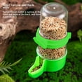 thumbnail image 6 of Automatic Bird Feeder and Water Dispenser for Cage, Plastic Drinker Feeder Clip for Parrots, Budgies, Lovebirds, Cockatiels, 4.3x5.8x2.5in, 6 of 8