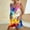 Multicolor, variant on Royisotas Summer Shorts for Women Suspender Loose Casual Jumpsuit Shorts Pocket Tie Dye Women's Plus Size Shorts