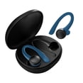 thumbnail image 1 of Auriculares estéreo Hi-Fi CVC 6.0 con Bluetooth 5.0, gancho para la oreja, IPX4 y micrófono. azul, 1 of 5