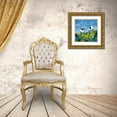 thumbnail image 3 of Adams, Phyllis 26x26 Gold Ornate Wood Framed with Double Matting Museum Art Print Titled - Two Sheep, 3 of 4