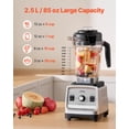 thumbnail image 3 of Licuadora VEVOR para batidos 2.5L 1400W con potente motor, 3 of 9
