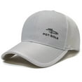 thumbnail image 1 of Unisex Mesh Brim Tennis Cap Outside Sunscreen Quick Dry Adjustable Baseball Hat, 1 of 3