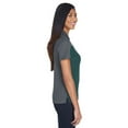 thumbnail image 3 of Ash City - Core 365 Ladies' Balance Colorblock Performance PiquÃ© Polo, 3 of 3