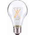 thumbnail image 1 of shiyou-21734-7.5W A19 LED Clear Medium base 3000K 120V 4-Pack A19 A Line Pear LED Light Bulb, 1 of 4