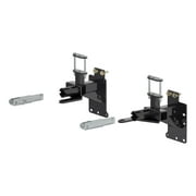 CURT 70132 Custom Tow Bar Base Plate Brackets for Dinghy Towing, Fits Select Jeep Cherokee