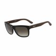 thumbnail image 1 of Gafas de sol negras rectangulares Salvatore Ferragamo SF686S-001 con lentes marrones y degradados para hombre, 1 of 1
