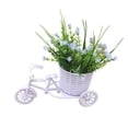 thumbnail image 1 of Limorve 1 Set Simulation Flower Float Realistic DIY Decorative Increase Vitality Rattan Tricycle Faux Saxifrage Wedding Decor Light Blue, 1 of 10