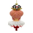 thumbnail image 3 of Kurt Adler 6.25-Inch Hollywood Hats Queen of Hearts Ornament, 3 of 4