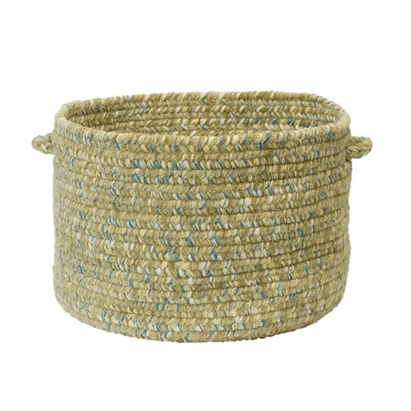 

18 Green and Blue Handmade Braided Basket