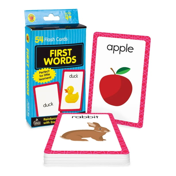 Brighter Child Flash Cards First Words Flash Cards Other Walmart Com Walmart Com