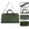 thumbnail image 4 of 24 Inch 55 Liter Weekender Overnight Duffel Shoulder Bag for Men, Women, Teens, Gym, Travel, Sports and Recreation in Hunter Green, 4 of 7