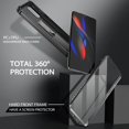 thumbnail image 3 of PYAN-for Samsung S20 Plus Case, [Built in Screen Protector and Kickstand] Heavy Duty Military Grade Protection Shockproof Protective Cover for Samsung S20 Plus - Black, 3 of 4