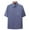Light Blue, variant on Dolkfu Bussiness Men's Tee Shirts Collared Short Sleeve Pocket Solid Golf Tee Shirts Men's Tops,L