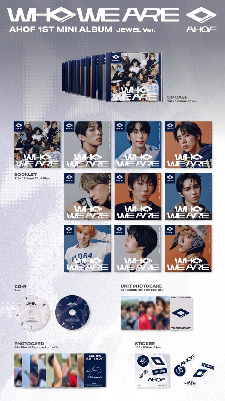 AHOF - [WHO WE ARE] 1st Mini Album QR ALBUM Version - Walmart.com