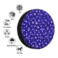thumbnail image 4 of Logiee Beautiful Purple Snowflakes Print Spare Tire Cover, Universal Wheel Protectors,Waterproof Dust-Proof UV Sun Wheel Tire Cover,Fit for SUV, RV, Travel Trailer, Truck-14 inch, 4 of 6