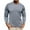 Gray, variant on ZZwxWA Mens Long Sleeve Waffle Knit Casual T-Shirt Crewneck Slim Fit Thermal Golf Work Tee Shirt Workout Athletic Gym Tops Holiday Saving