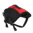 thumbnail image 2 of Seachoice Dog Life Vest, Adjustable Life Jacket For Dogs, w/ Grab Handle, Red and Black, Size Small, 15-20 Lbs., 2 of 4