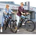 thumbnail image 3 of Vivi Electric Bike 27.5" Electric Mountain Bike for Adults 48V 500W Step-Over Electric Bike 21 Speed Electric Commuter Bike 19.8MPH with Cruise Control UL2849, 3 of 12