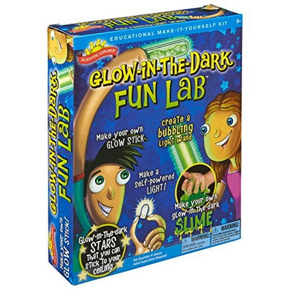 Scientific Explorer Glow in The Dark Fun Lab