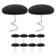 thumbnail image 1 of 10 tachuelas para tapicería, pasadores giratorios para fundas, faldones de cama y muebles, antideslizantes de acero inoxidable., 1 of 8