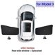 thumbnail image 1 of Car Sun Shade for Tesla Model 3 Y X S 2017-2023 Front Side Window Custom Sunshade Cover with Suction Rear Windshield Accessories, 1 of 5