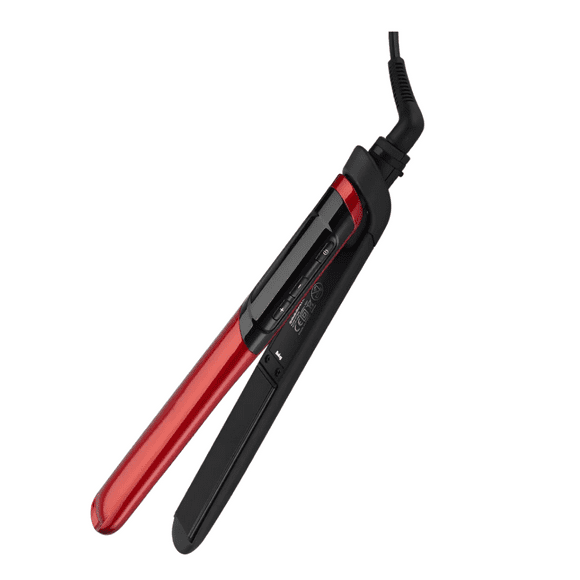 Plancha De Pelo  Belug 2 En 1 Alisador Y Rizador Cerámica Digital Rojo