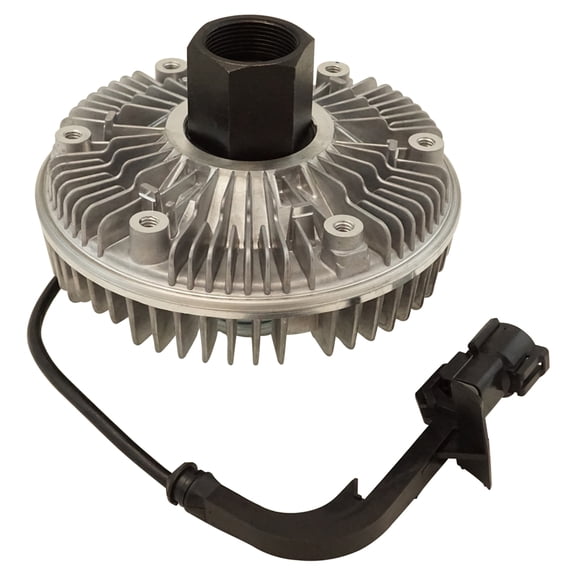 TRQ Electric Radiator Cooling Fan Clutch for Super Duty Power Stroke Diesel RCA83643