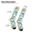 thumbnail image 5 of Balery Building Truck Fun Novelty Socks Men'S Women'S Crew Socks Funny Crazy Novelty Socks Quirky And Cool Socks, 5 of 9